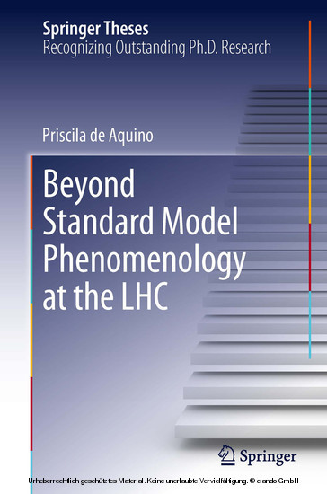 Beyond Standard Model Phenomenology at the LHC main product photo