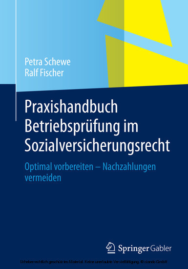 Praxishandbuch Betriebsprüfung im Sozialversicherungsrecht main product photo