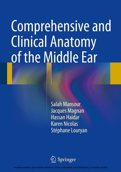 Comprehensive and Clinical Anatomy of the Middle Ear main product photo