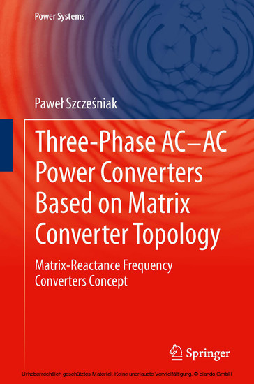 Three-phase AC-AC Power Converters Based on Matrix Converter Topology main product photo
