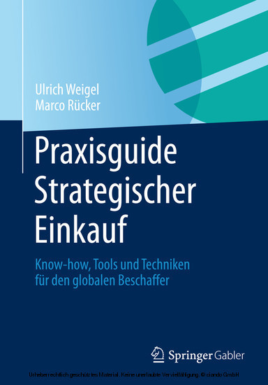Praxisguide Strategischer Einkauf main product photo