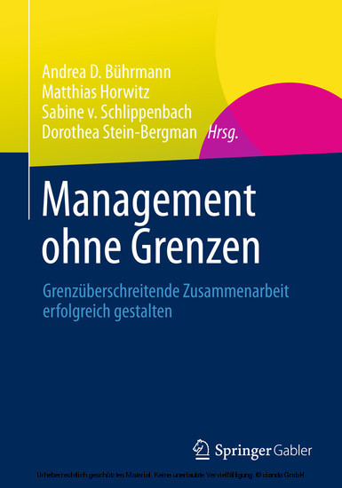 Management ohne Grenzen main product photo