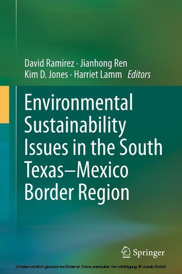 Environmental Sustainability Issues in the South Texas-Mexico Border Region main product photo