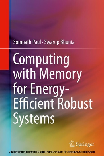 Computing with Memory for Energy-Efficient Robust Systems main product photo