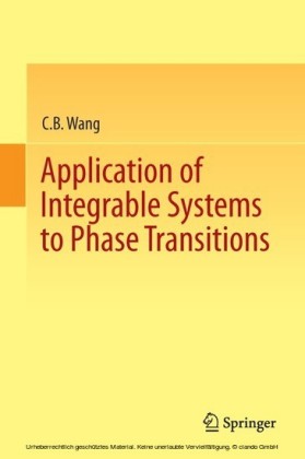 Application of Integrable Systems to Phase Transitions