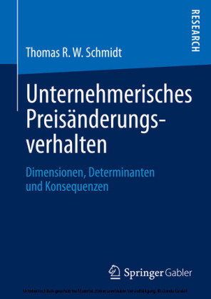 Unternehmerisches Preisänderungsverhalten