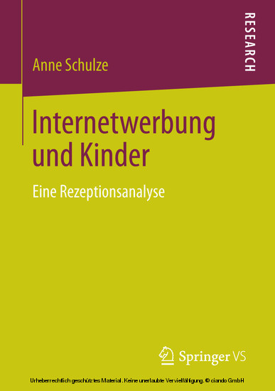 Internetwerbung und Kinder main product photo