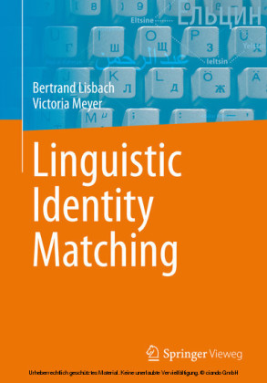 Linguistic Identity Matching