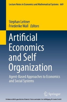 Artificial Economics and Self Organization