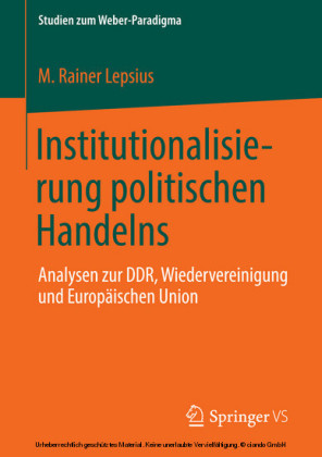 Institutionalisierung politischen Handelns