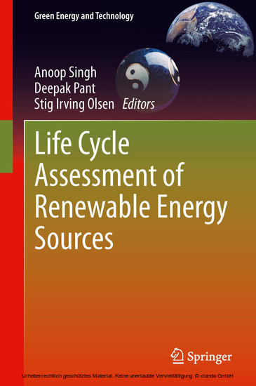 Life Cycle Assessment of Renewable Energy Sources main product photo