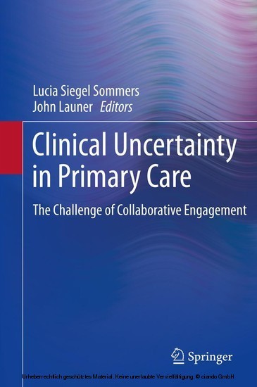 Clinical Uncertainty in Primary Care main product photo