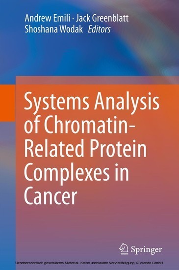 Systems Analysis of Chromatin-Related Protein Complexes in Cancer main product photo