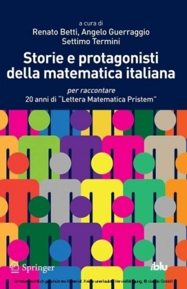 Storie e protagonisti della matematica italiana