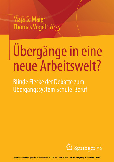 Übergänge in eine neue Arbeitswelt? main product photo