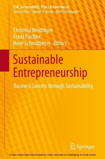 Sustainable Entrepreneurship main product photo