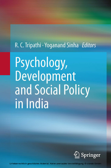 Psychology, Development and Social Policy in India main product photo