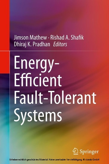 Energy-Efficient Fault-Tolerant Systems main product photo