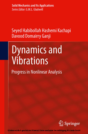 Dynamics and Vibrations main product photo