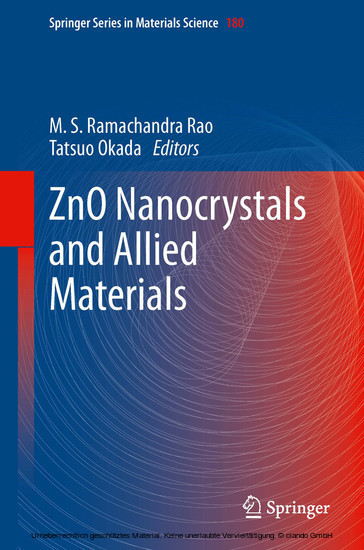 ZnO Nanocrystals and Allied Materials main product photo