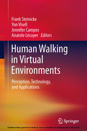 Human Walking in Virtual Environments main product photo