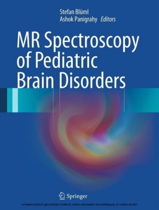 MR Spectroscopy of Pediatric Brain Disorders