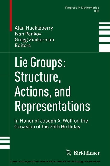Lie Groups: Structure, Actions, and Representations main product photo