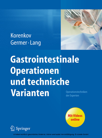 Gastrointestinale Operationen und technische Varianten main product photo