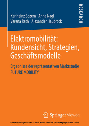 Elektromobilität: Kundensicht, Strategien, Geschäftsmodelle