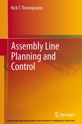 Assembly Line Planning and Control