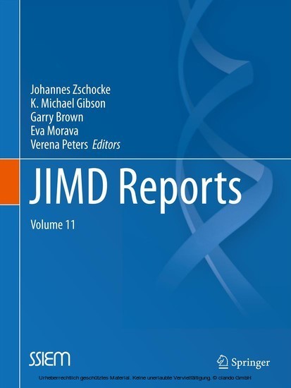 JIMD Reports - Volume 11 main product photo