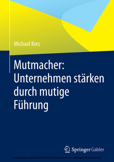 Mutmacher: Unternehmen stärken durch mutige Führung main product photo