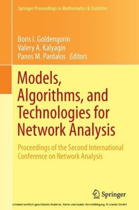 Models, Algorithms, and Technologies for Network Analysis