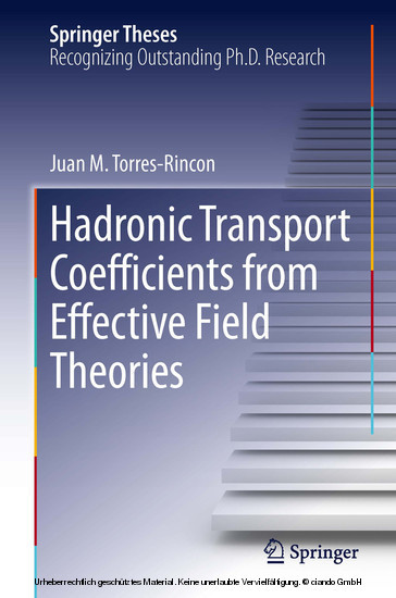 Hadronic Transport Coefficients from Effective Field Theories main product photo