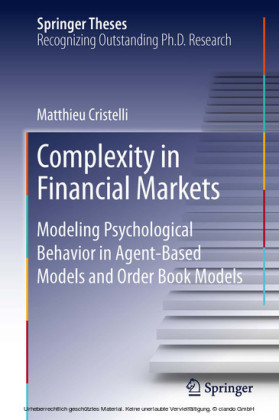Complexity in Financial Markets