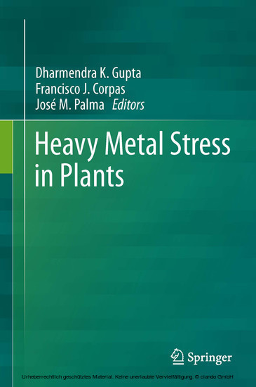 Heavy Metal Stress in Plants main product photo