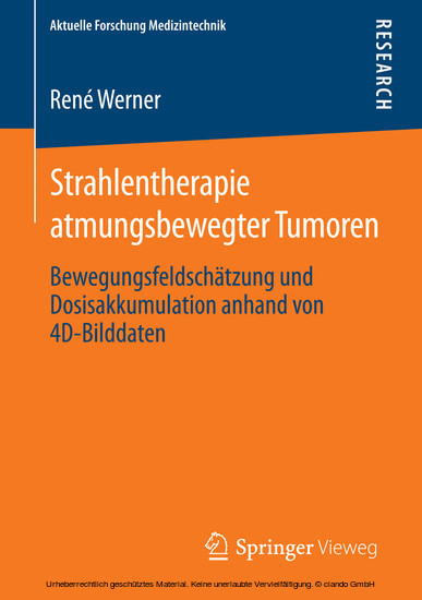 Strahlentherapie atmungsbewegter Tumoren main product photo