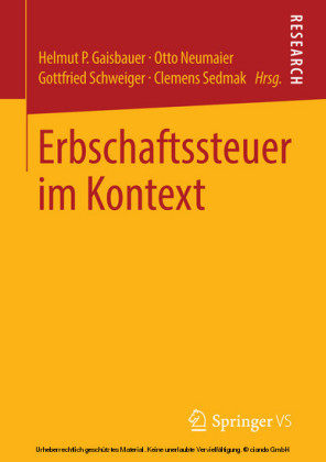 Erbschaftssteuer im Kontext