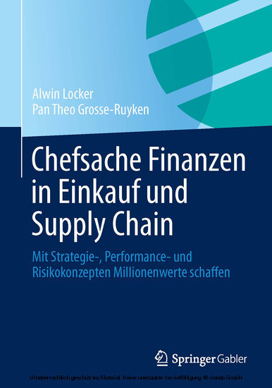 Chefsache Finanzen in Einkauf und Supply Chain main product photo