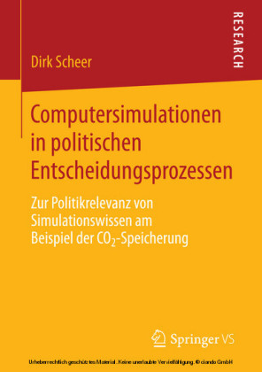 Computersimulationen in politischen Entscheidungsprozessen