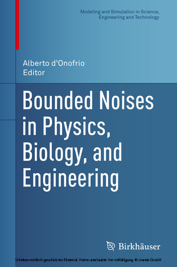 Bounded Noises in Physics, Biology, and Engineering main product photo