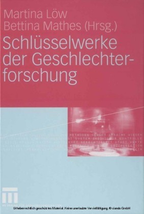 Schlüsselwerke der Geschlechterforschung