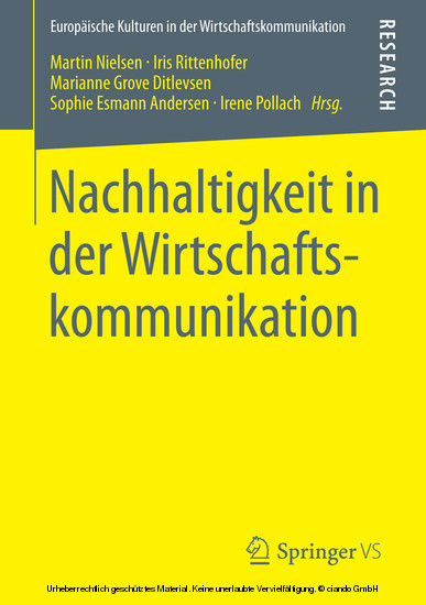 Nachhaltigkeit in der Wirtschaftskommunikation main product photo