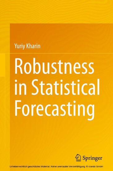 Robustness in Statistical Forecasting main product photo