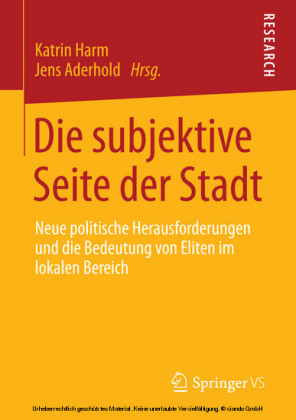 Die subjektive Seite der Stadt