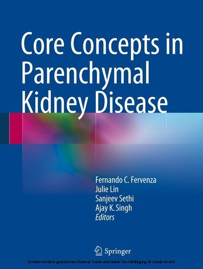 Core Concepts in Parenchymal Kidney Disease main product photo