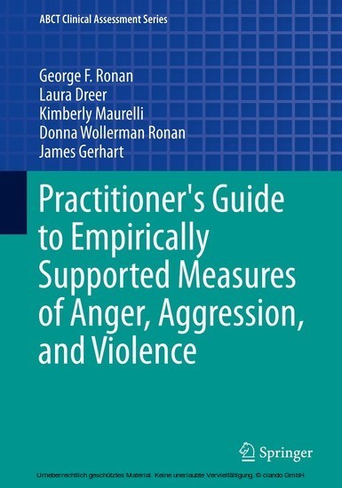 Practitioner's Guide to Empirically Supported Measures of Anger, Aggression, and Violence main product photo