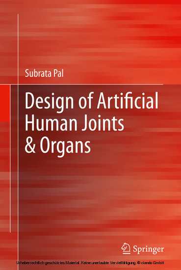 Design of Artificial Human Joints & Organs main product photo