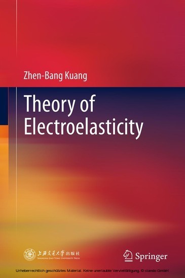 Theory of Electroelasticity main product photo
