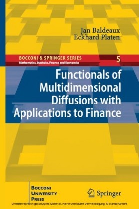 Functionals of Multidimensional Diffusions with Applications to Finance